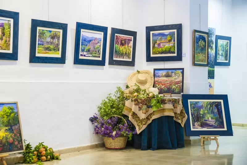 Kunstausstellung auf Mallorca