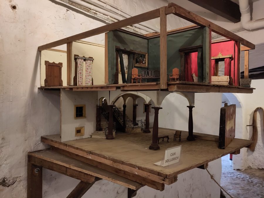 Modell von Can Solleric im Landgutmuseum La Granja bei Esporles