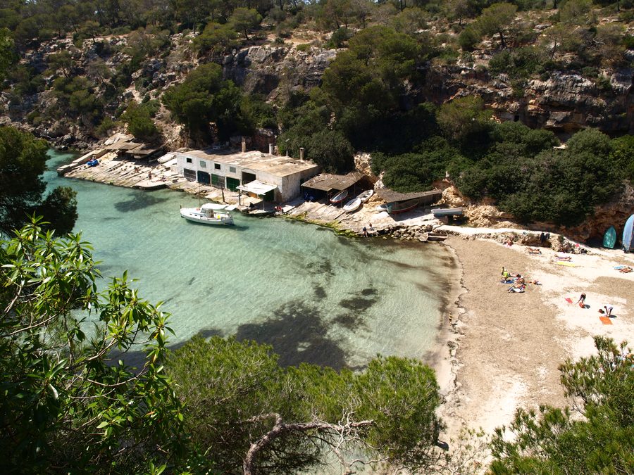 Strand der Cala Pi auf Mallorca