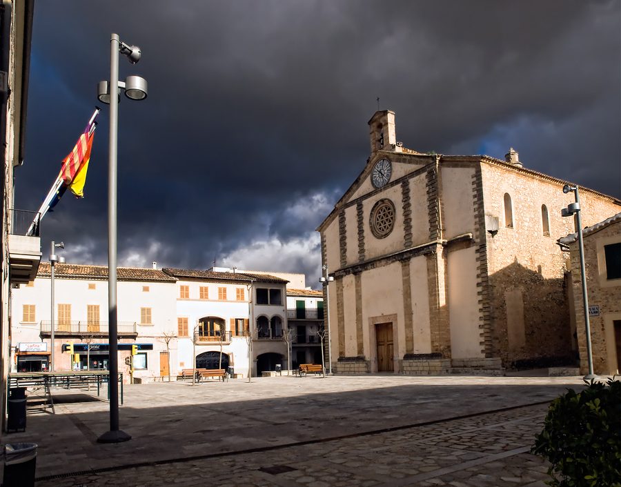 Plaça Major in Consell auf Mallorca