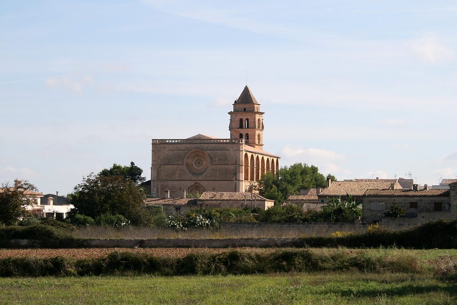 Ortsansicht von Petra auf Mallorca