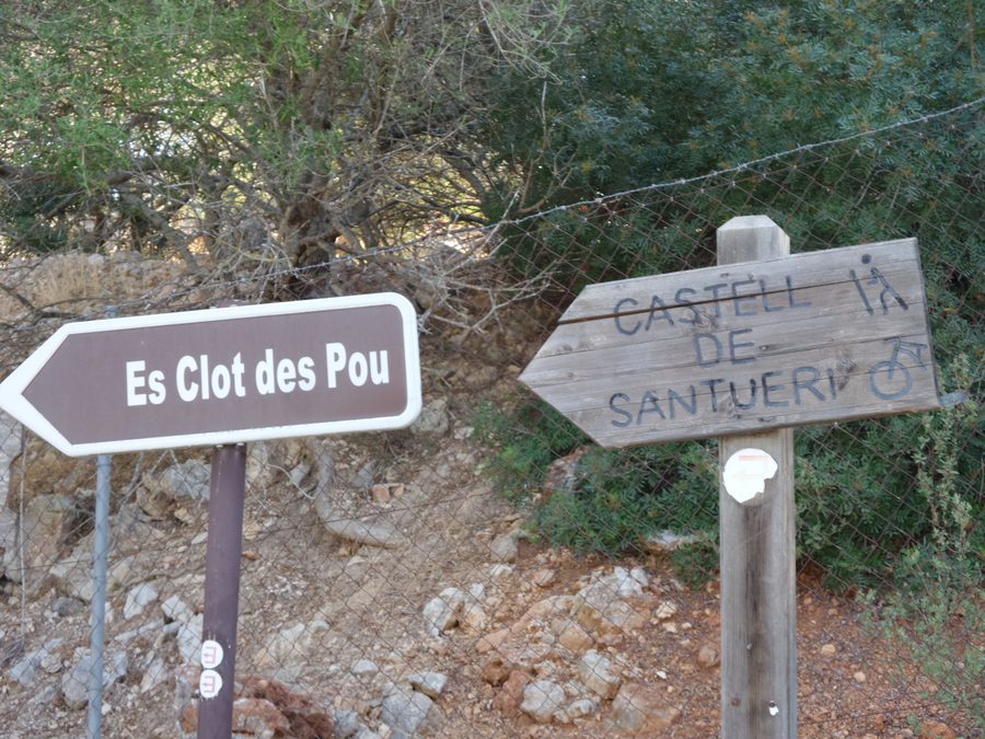 Ansicht von S'Horta in Felanitx auf Mallorca