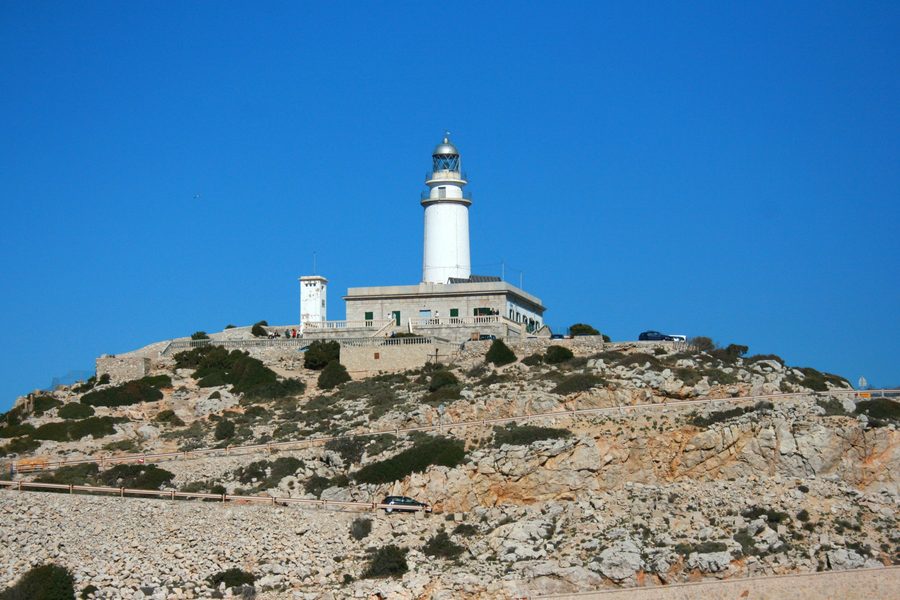 Leuchtturm am Cap de Formentor auf der Halbinsel Formentor