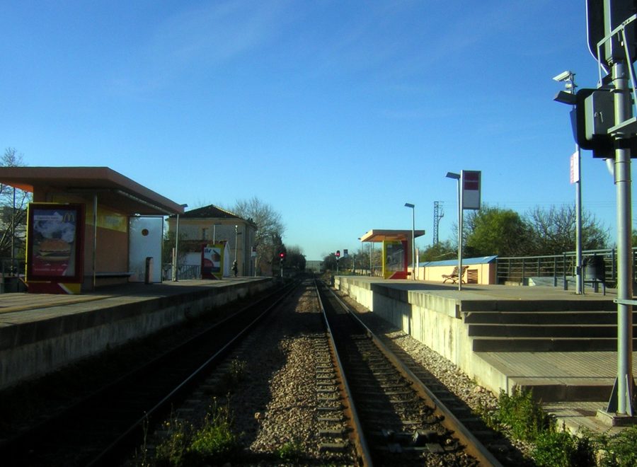Historischer Bahnhof von Binissalem auf Mallorca