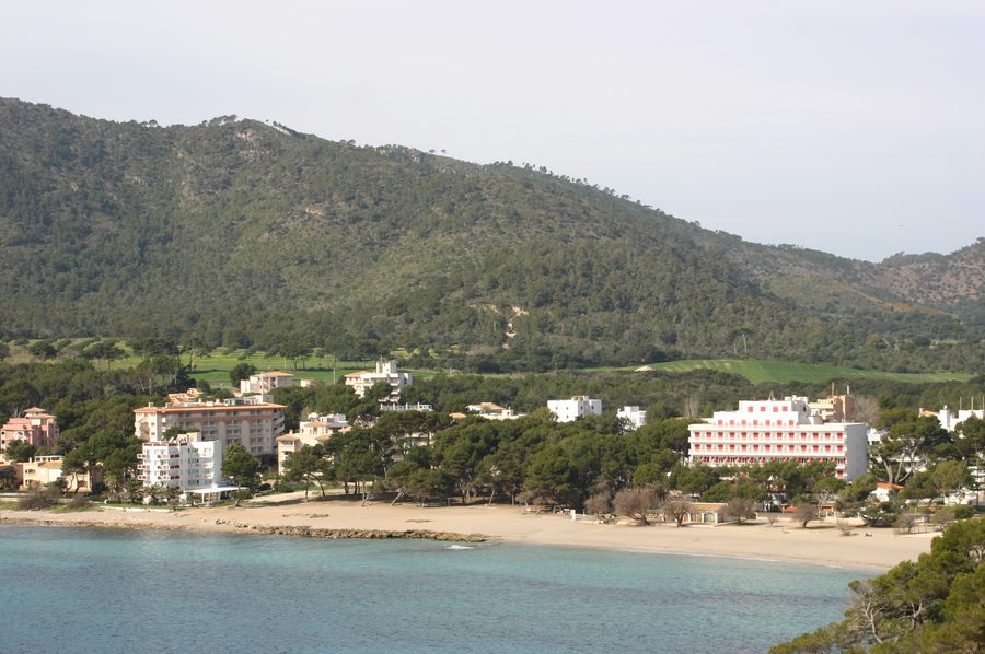 Strand von Canyamel an der Küste Mallorcas
